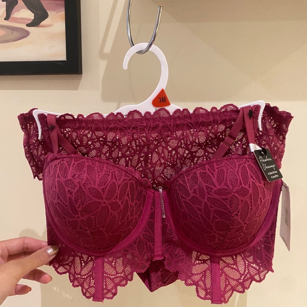 French Affair Push Bra set Brand New